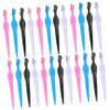 ELAYARD 24pcs Stylish Eyebrow Razor Trimmer Stainless Steel Blades Covered for Grooming view 1