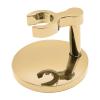 FashionCha Men Shaving Stand Shaving Holder Base Stable Modern Shave Accessory Universal Shaving Base Metal for Home Shower Room Travel, Gold view 1