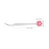 ibasenice Removable Soft Bristle Long Handle Bath Brush for Shower Back Scrubber for Men and Women Exfoliating Body Cleaner for Thorough Back Cleaning and Bathing Accessories view 2