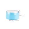 BAZEITFLOW 4pcs Body Powder Puff and Container Set Gentle Loose Powder Puff for Easy Application for Home and Travel Use view 2