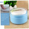 BAZEITFLOW 4pcs Body Powder Puff and Container Set Gentle Loose Powder Puff for Easy Application for Home and Travel Use view 3