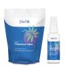 Life-flo Magnesium Bath Flakes and Pure Magnesium Oil Spray - Pure Magnesium Chloride from Zechstein Seabed - Relief and Relaxation Bundle - Soothes Muscles and Joints - 60-Day Guarantee, 26.4oz / 2oz view 1
