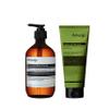 Aesop Geranium Leaf Body Cleanser + Scrub | 16.9 oz + 6.2 oz view 1