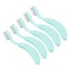 GALPADA 5 Pcs Foldable Eyelash Comb Set with Metal Teeth for Women Dual-use Brow and Lash Grooming Tool Portable Beauty Accessory for Home and Travel view 1