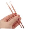CALLARON Gold Cutile Pusher Nail Art Tool Steel Push for Easy Cuticle Removal Manicure view 4