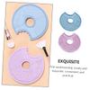 DEARMAMY 2pcs Brush Cleaning Pad Silicone Makeup Brush Cleaner Simple Cleaning for Home Salon view 4