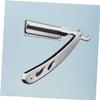 NIYANGLE Razor Scraper Manual Barber Accessory for Men Beard Trimmer Face Razor Eyebrow Shaper view 4