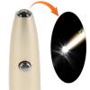 Healeved Led Eyebrow Clip Tweezers Stainless Grooming Tool Light Accessory for Makeup view 3