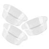 Ciieeo 3pcs Kids Foot Wash Basin Set Multifunctional Plastic Tub for Face Washing Bathing and Foot Soaking Lightweight and Portable Water Basin for Home and Outdoor Use view 1