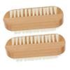 WRITWAA 2pcs Nail Brush for Cleaning Fingernail Scrubber Angled Bristles for Men Women Mechanics Gardeners view 1