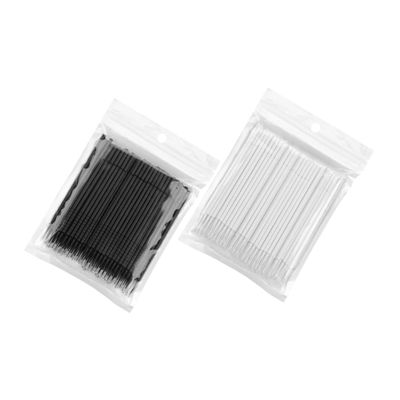 DEARMAMY 200pcs Eyelash Cleaning Swabs Brush for Eyelash Grafting Makeup Tool for Professional Home Use Convenient Applicators for Makeup Removal