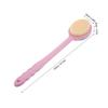 Baluue Dual-Sided Back Scrubber Handle Bath Brush for Shower Body Exfoliating Tool for Men and Women Soft Material for and Massage view 2