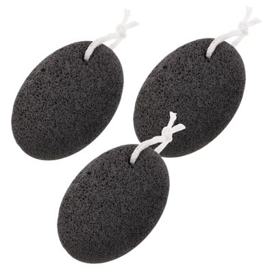 VALICLUD 3pcs Natural Pumice Stone for Feet and Hands Foot Exfoliator Tool for Hard Skin Removal for Home and Salon Use Natural Volcanic Stone
