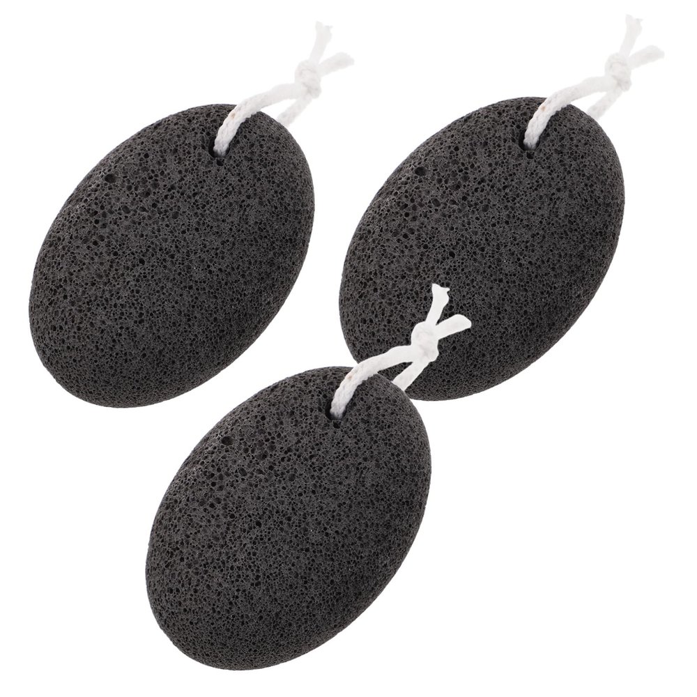 VALICLUD 3pcs Natural Pumice Stone for Feet and Hands Foot Exfoliator Tool for Hard Skin Removal for Home and Salon Use Natural Volcanic Stone