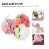 LIFKOME 3pcs Bathing Flower Bathing Body Ball Shower Scruber Shower Body for Random Style view 3