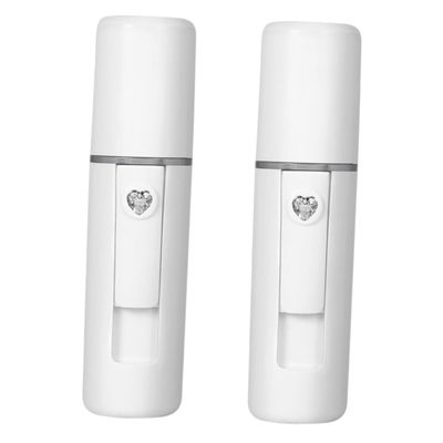 CALLARON 2pcs Face Steamer Water Spray Beauty Tool for Skincare Portable Facial Humidifier