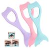 WRITWAA Mascara Lash Guard Applicator Set 3pcs Mermaid-Shape Comb Tool Eyelash Makeup Shield Daily Professional Makeup view 1