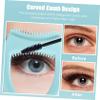 WRITWAA Mascara Lash Guard Applicator Set 3pcs Mermaid-Shape Comb Tool Eyelash Makeup Shield Daily Professional Makeup view 3