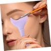 WRITWAA Mascara Lash Guard Applicator Set 3pcs Mermaid-Shape Comb Tool Eyelash Makeup Shield Daily Professional Makeup view 4