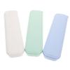 AUTSUPPL 6pcs Aesthetic Green Makeup Brush Box Skincare Organizers Travel Makeup Brush Holder Plastic Case Small Pencil Case for Adults view 1