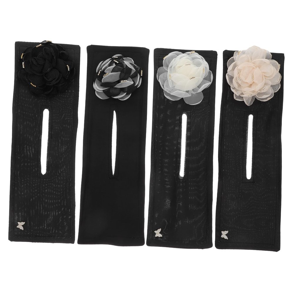 Baluue 4pcs Flower Bun Maker Beautiful Hair Styling Tool for Buns and Updos for and Everyday Use