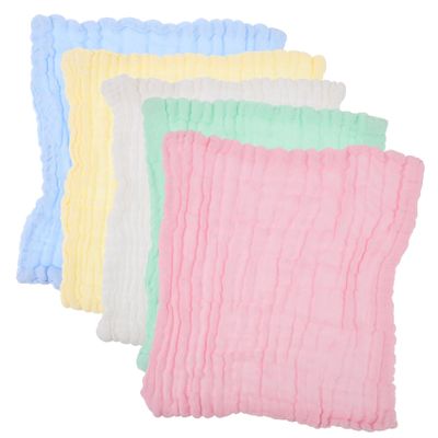 BAZEITFLOW 10pcs Bulk Bath Towels Square Towels Wash Cloths for Bathroom Washcloths Cotton