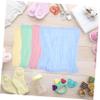 BAZEITFLOW 10pcs Bulk Bath Towels Square Towels Wash Cloths for Bathroom Washcloths Cotton view 3