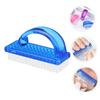 Anneome 12pcs Nail Brushes Dust Brushes for Nail Cleaning Ergonomic Handle Grip for Manicure and Travel view 3