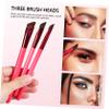 DEARMAMY 3pcs Realistic Eyebrow Brush Professional Makeup Tools for Natural Brows Includes Angled Brushes for Precision Application for Makeup and Giving view 4