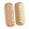 BAZEITFLOW 2pcs Dual-sided Fingernail Brush Soft Bristle Brush for Cleaning Nails Callus Remover Unisex Nail Scrubbers for Hands and Feet view 1