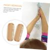 BAZEITFLOW 2pcs Dual-sided Fingernail Brush Soft Bristle Brush for Cleaning Nails Callus Remover Unisex Nail Scrubbers for Hands and Feet view 4