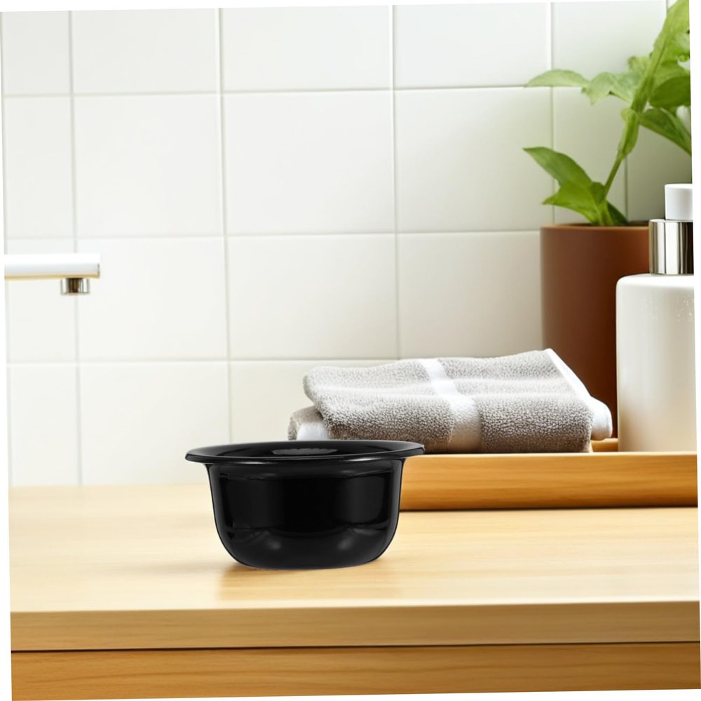 Baluue Shaving Soap Bowl for Men Lightweight Plastic Mug for Quick Lathering Ergonomic Design for Comfortable Use for Travel and Daily Shaving Routine