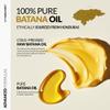 Batana Oil for Hair Growth  4Pc Set: Raw Batana oil 4oz + 4.2oz Paste, Lash Wand & Brow Brush Organic Dr. Sebi Inspired Products from Honduras 100% Unrefined Miracle for Scalp, Edges & Eyebrows view 4