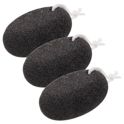 DEARMAMY 3pcs Pumice Stone Foot Care Scrubber for Heavy Callused Skin Dead Skin Exfoliation Home Salon Use Relaxing Massage Tools