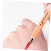 DEARMAMY 1pc Retractable Lip Brush Applicator Brush Lipstick Applicator Makeup Tool Warm Orange view 3
