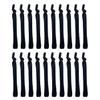 HONMEET 20pcs Adjustable Hair Bands for Men Elastic Hair Ties Wrist Straps Scrunchies view 1