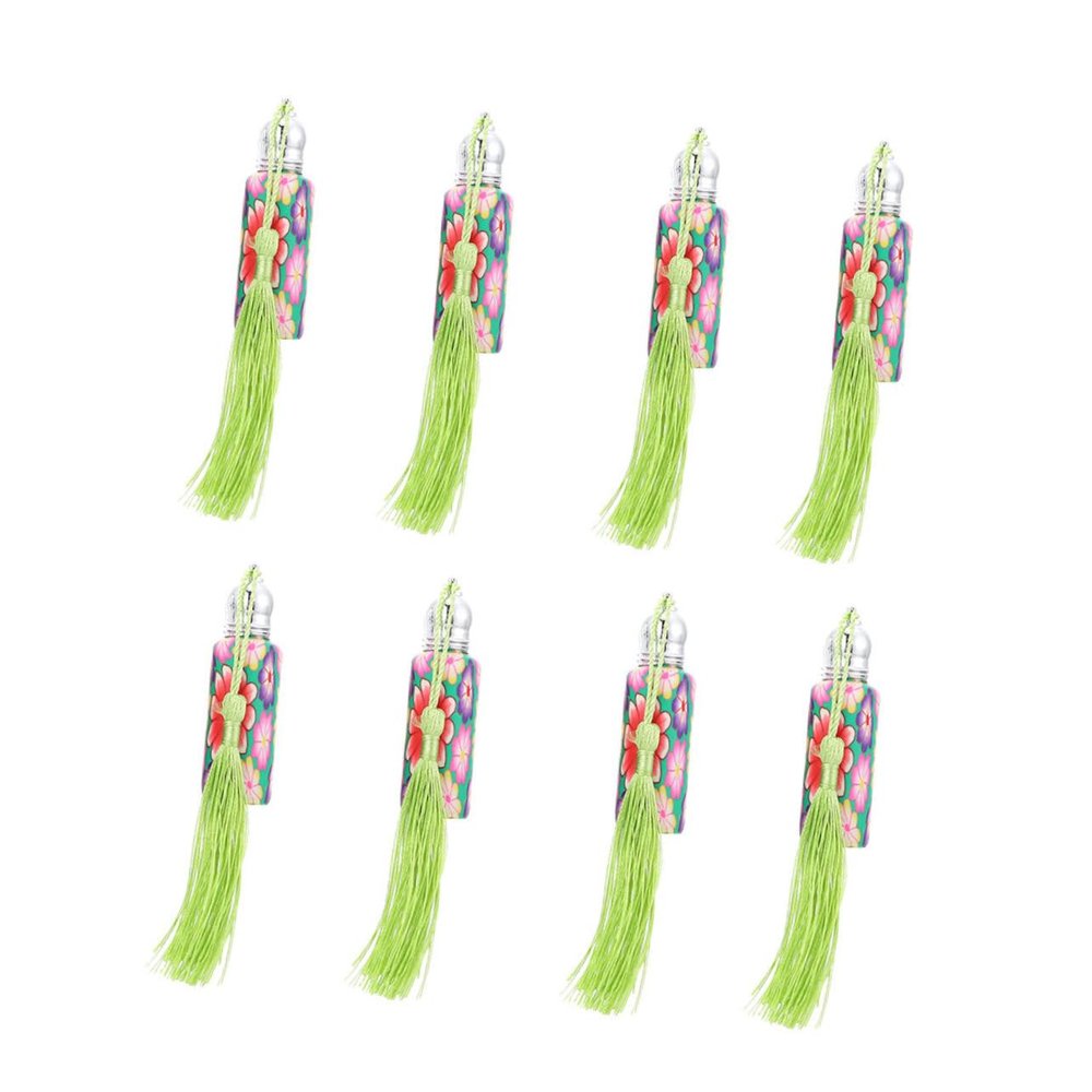 CALLARON 8pcs Roller Bottles Essential Oil Refillable Roll Bottle for Sample Lotion