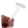 PartyKindom 10pcs Women Men Disposable Razor for Hair Removal Eyebrow Trimmer Sensitive Skin Shaving Double-edge Hair Removal Device for Women Men view 3