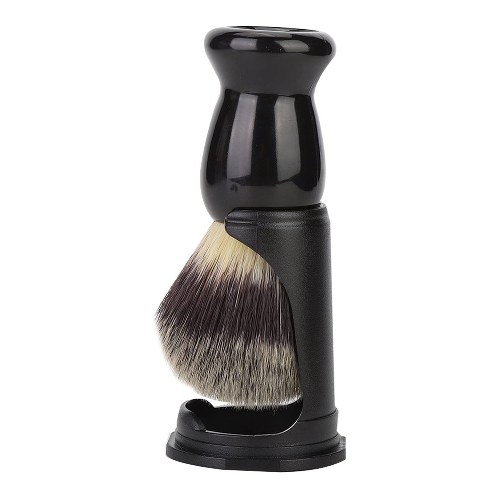 Acrylic Shaving Brush Holder Support Beard Stand Stable Organizer EcoFriendly Material (Bracket) (Beard brush + stand)
