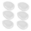 Baluue 6pcs Silicone Makeup Puff Gentle Sponge Tip Applicators for Loose Powder Finger Power Puff Easy to Clean Comfortable and Portable view 1