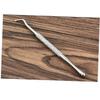 CALLARON 5pcs Stainless Steel Single Head Nail File Set Professional Metal Manicure and Pedicure Tools for Home and Salon Use view 2