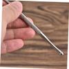 CALLARON 5pcs Stainless Steel Single Head Nail File Set Professional Metal Manicure and Pedicure Tools for Home and Salon Use view 3