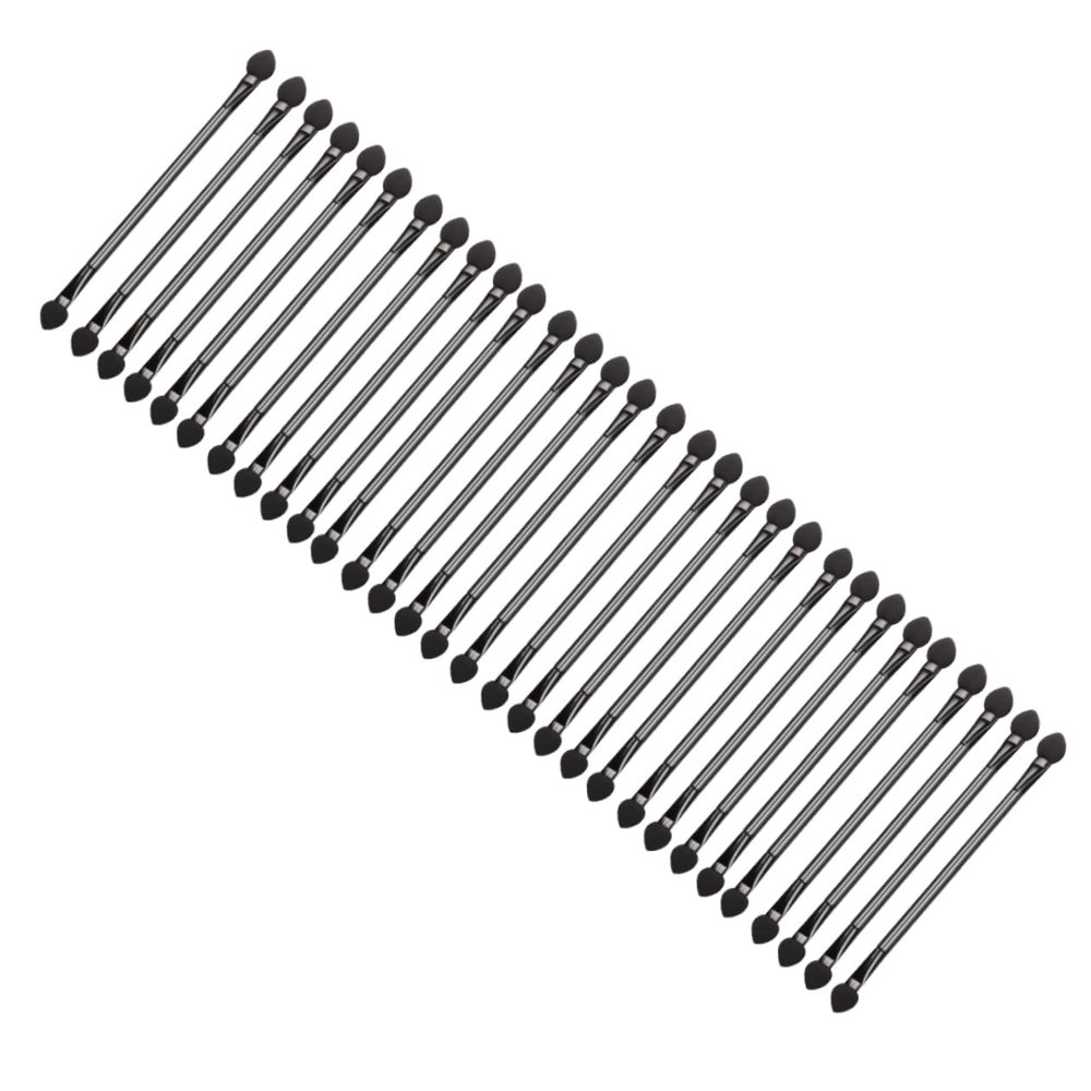 AUTSUPPL 30pcs Double-sided Eye Shadow Brushes Soft Bristle Brush for Eye Makeup Makeup Tools