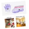 HONMEET 2pairs Lavender Paraffin Wax Therapy Covers for Hands Feet Durable Non-woven Material Easy to Use for Home view 3