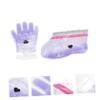 HONMEET 2pairs Lavender Paraffin Wax Therapy Covers for Hands Feet Durable Non-woven Material Easy to Use for Home view 4