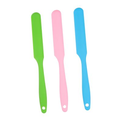 BESTYASH 3pcs Reusable Silicone Wax Sticks for Face Body Hair Removal Sugar Wax Applicator Spatulas Non-stick Hair Removal Tools