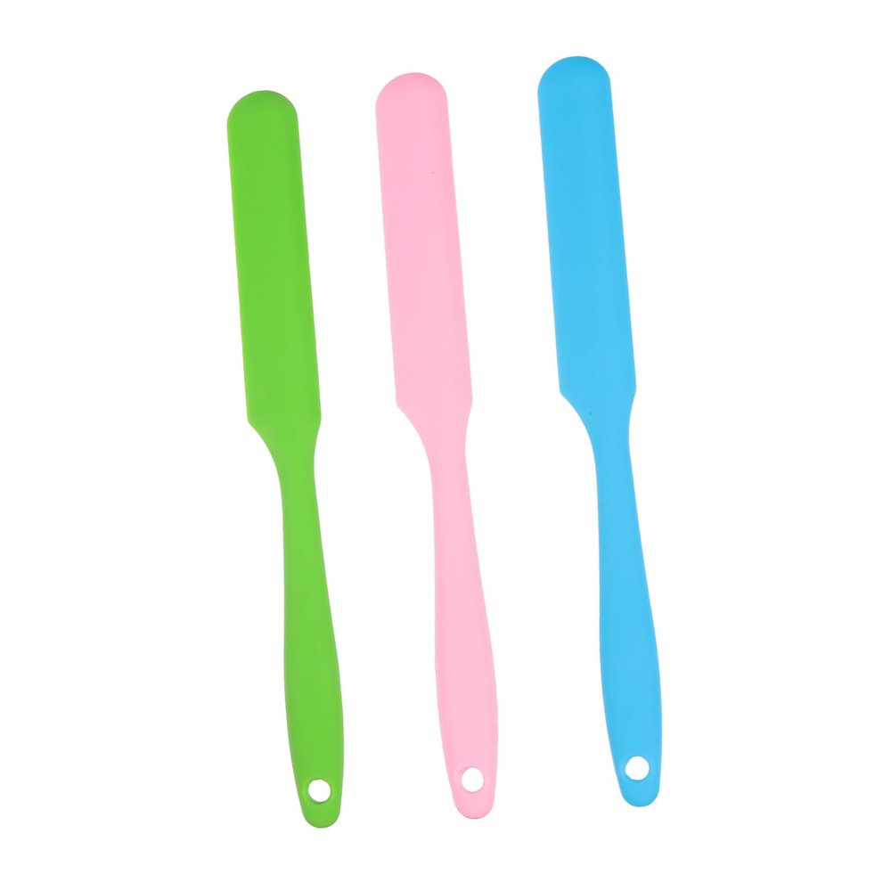 BESTYASH 3pcs Reusable Silicone Wax Sticks for Face Body Hair Removal Sugar Wax Applicator Spatulas Non-stick Hair Removal Tools
