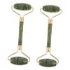BIUDECO 2pcs Jade Roller Facial Massager Set Gua Scraping Tool for Natural Stone Massage Tool for Skincare and Relaxation view 1