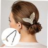 Baluue Mermaid Hair Accessories Bun Maker Pearl and Diamond Accents Elegant 1-Piece Design for Quick and Easy Hair Styling for Women view 2