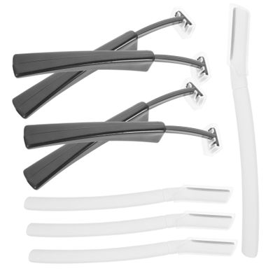 Baluue 4sets Men Eyebrow Trimmer Portable Eyebrow Razor Safe and Gentle Edges